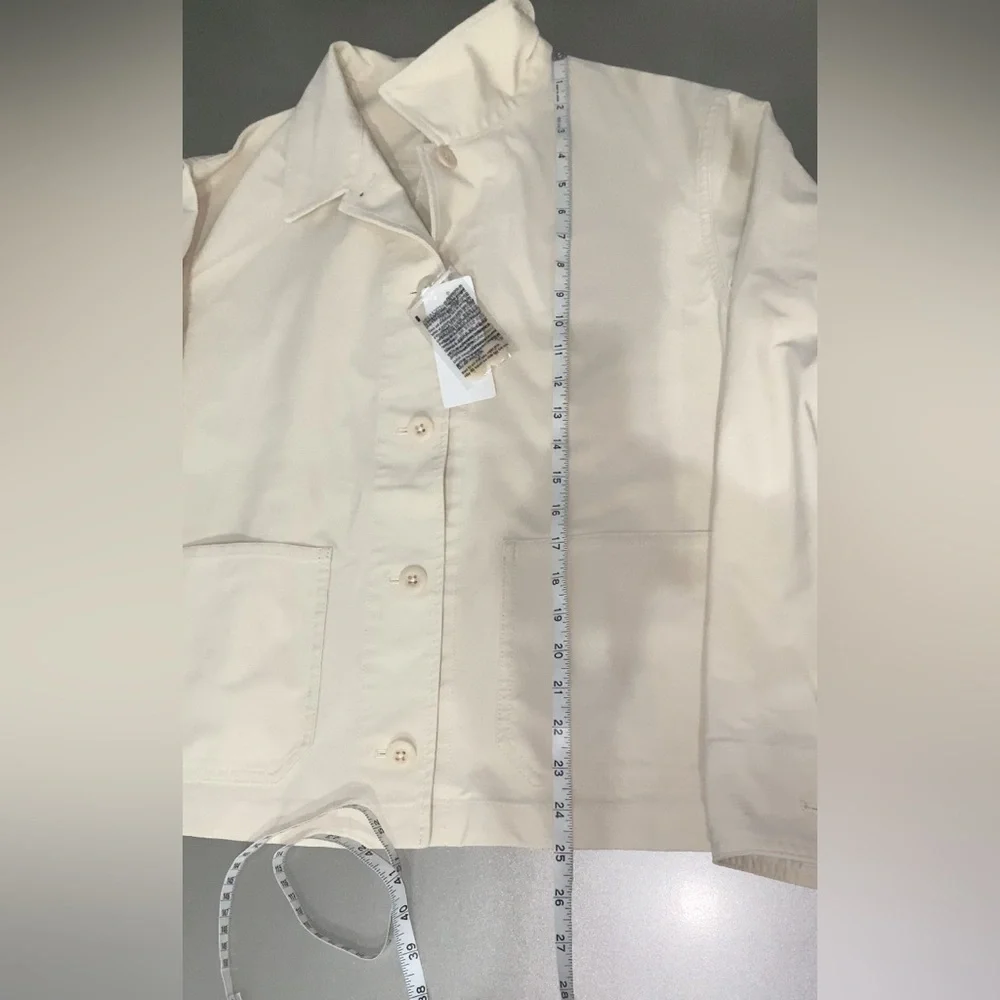 UNIQLO OFF WHITE JACKET SIZE XL 🤍 - Picture 7 of 7